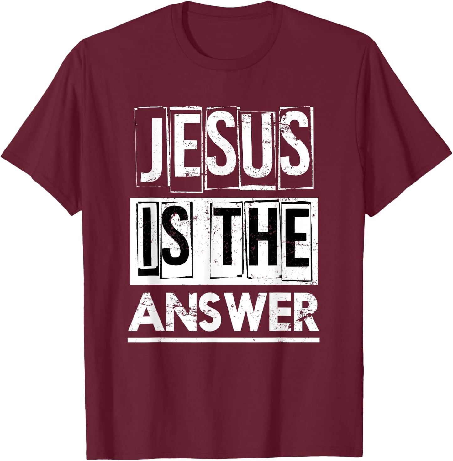 God Savior Devotee Christian Gift Jesus T-Shirt - T-Shirt | Maroon