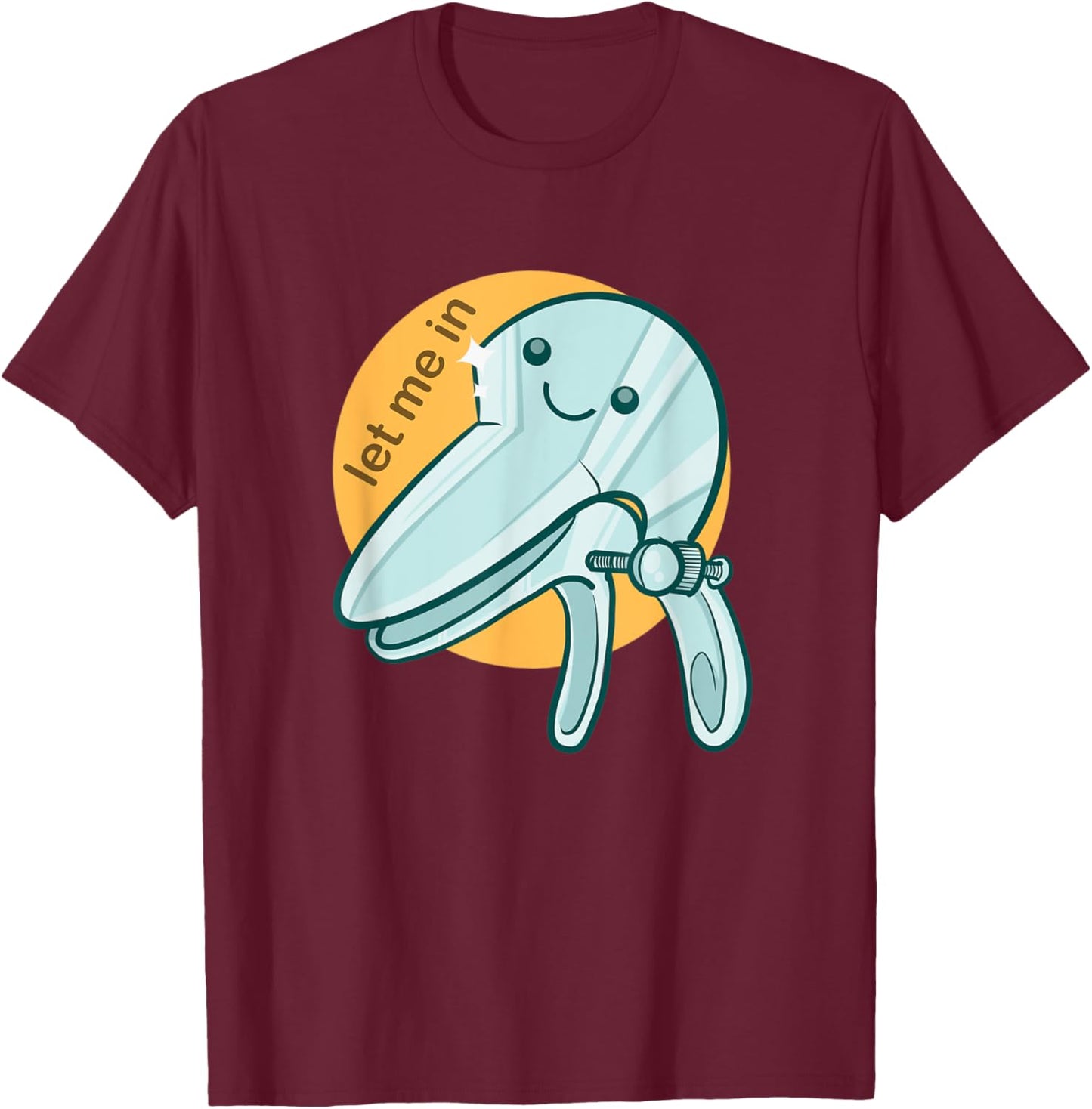 Speculum T-Shirt - T-Shirt | Maroon
