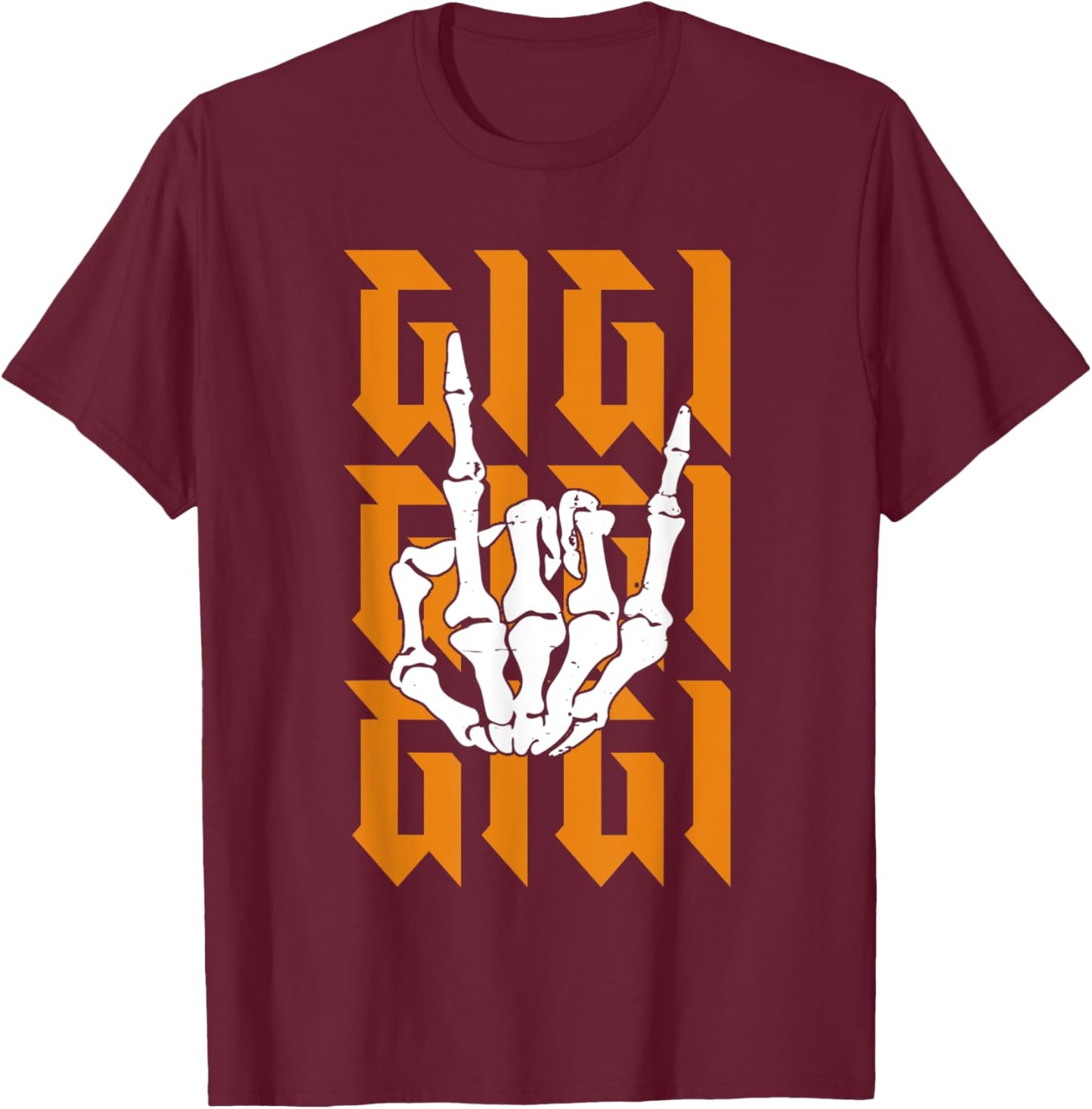 Bad Two Gigi To The Bone Birthday 2 Years Old Funny T-Shirt - T-Shirt | Maroon