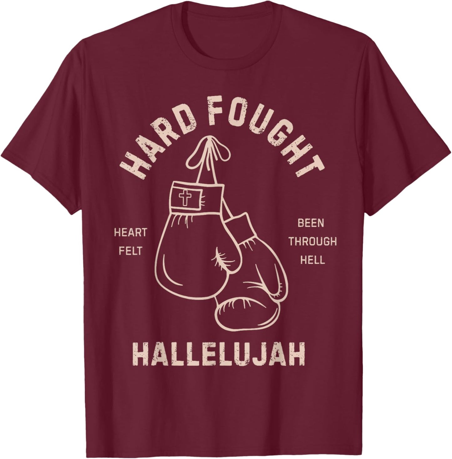 Adults - Black - Small - Short Sleeve - Cotton, Polyester - Letter Print - - Lightweight T-Shirt - T-Shirt | Maroon