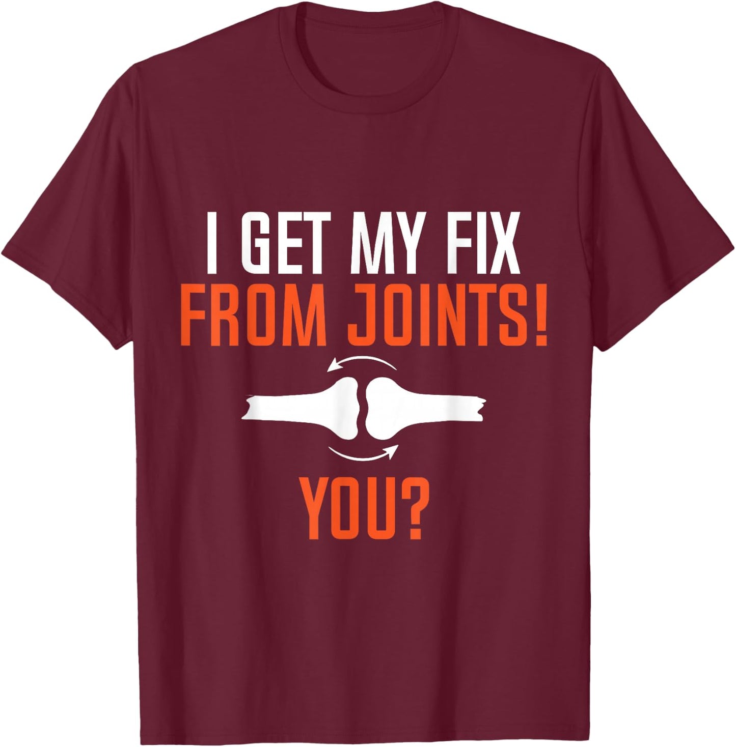 Rheumatology Rheumatologist Funny Apparel T-Shirt - T-Shirt | Maroon