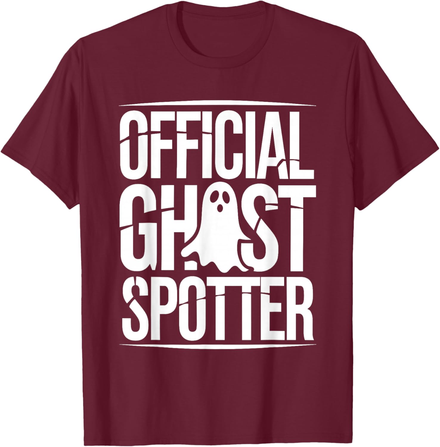 Ghost Tour Paranormal Investigation Spooky Adventures T-Shirt - T-Shirt | Maroon