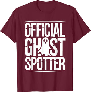 Ghost Tour Paranormal Investigation Spooky Adventures T-Shirt - T-Shirt | Maroon