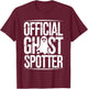 Ghost Tour Paranormal Investigation Spooky Adventures T-Shirt - T-Shirt | Maroon