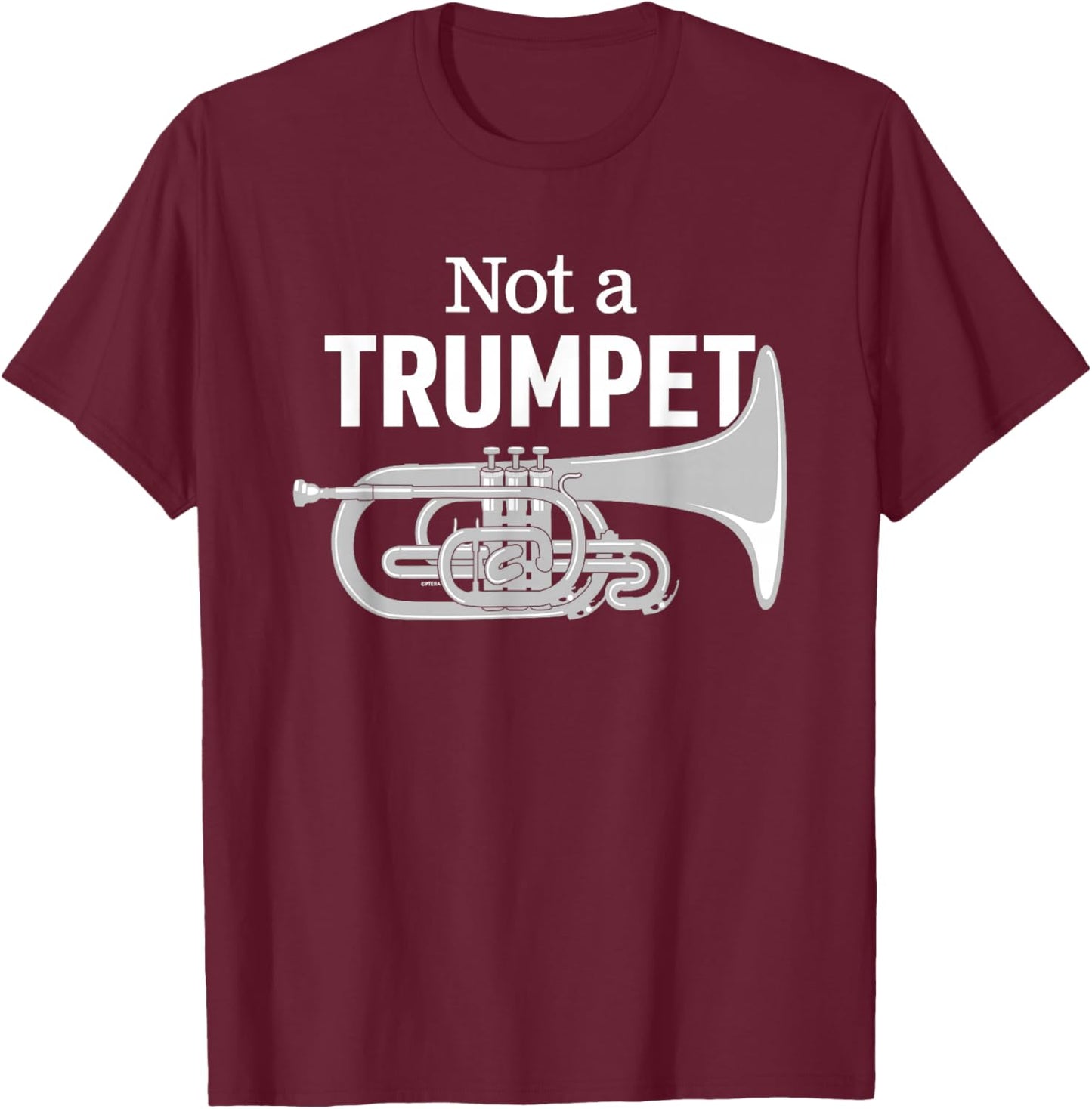 Marching Band Mellophonist Pride or Funny Mellophone Humor T-Shirt - T-Shirt | Maroon