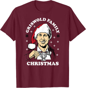 National Lampoon's Christmas Vacation - Moose T-Shirt - T-Shirt | Maroon