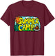 Summer camp Day camp Camping Funny Summer Sun Nature Saying T-Shirt - T-Shirt | Maroon