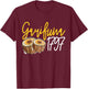 Garifuna 1797 Garifuna Music Drums T-Shirt - T-Shirt | Maroon