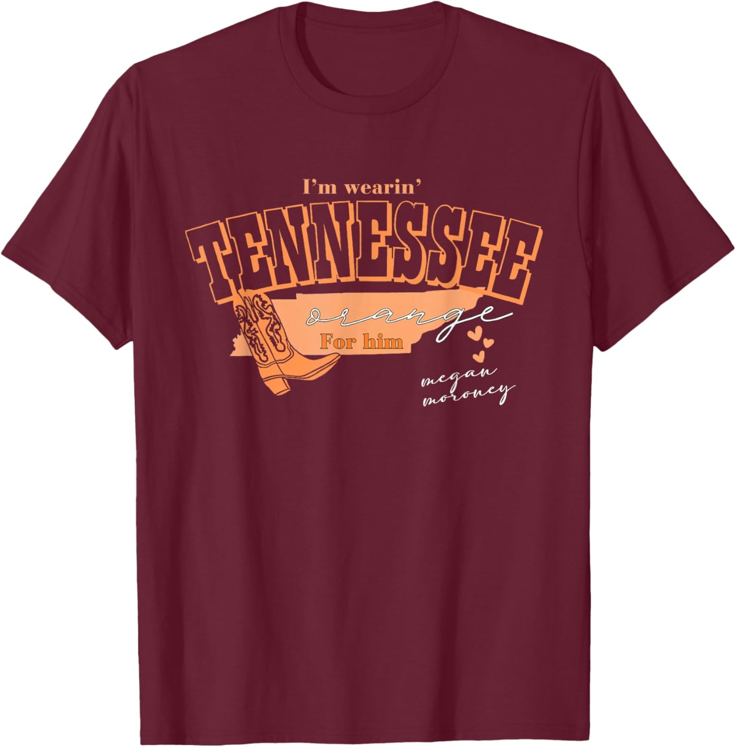 Im Wearing Tennessee Orange T-Shirt - T-Shirt | Maroon