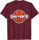 1000 Points Basketball Scorer High School Basketball Player T-Shirt - T-Shirt | Maroon