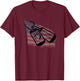 Always Remember Never Forgotten Pow Mia T-Shirt - T-Shirt | Maroon