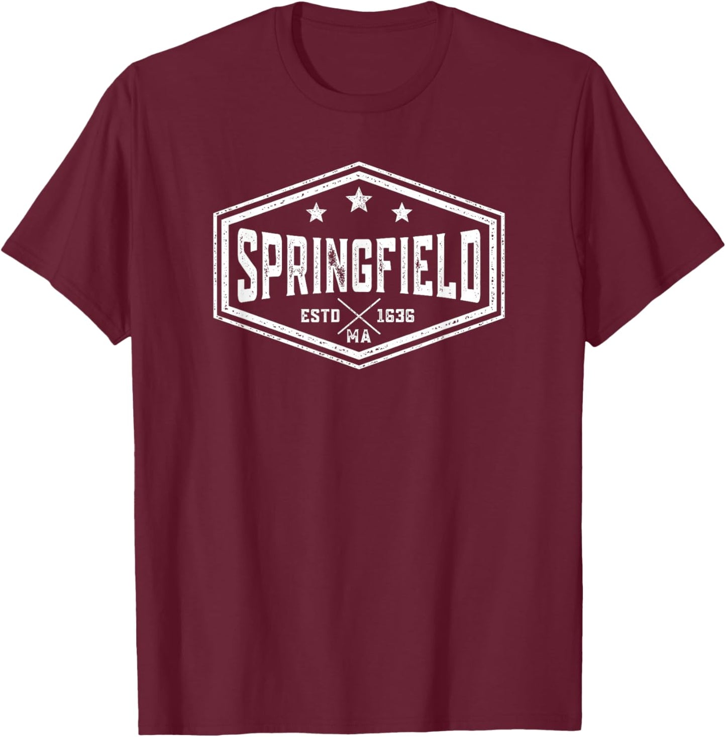 Springfield T-Shirt - T-Shirt | Maroon