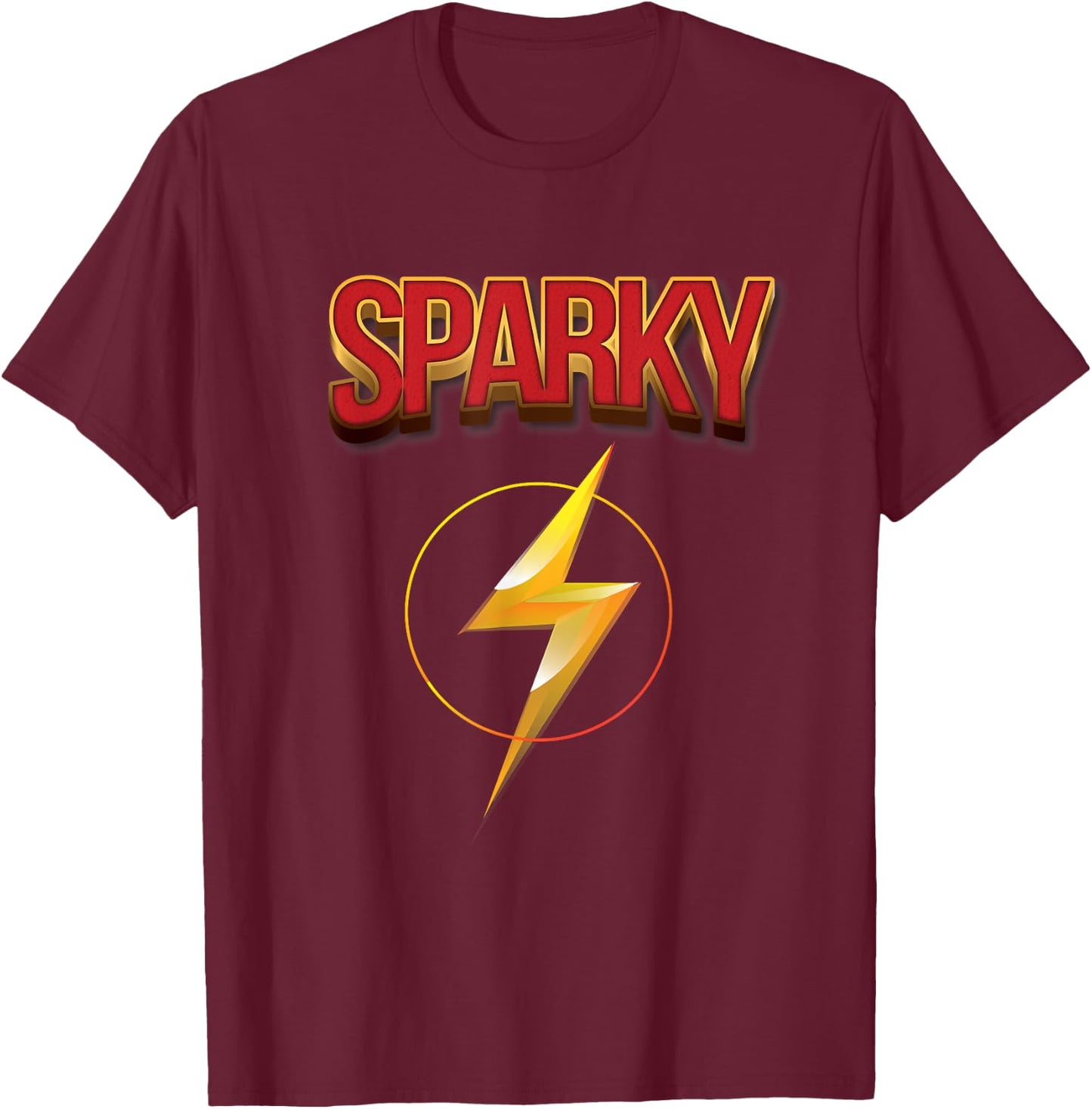 Sparky Funny Electrical Engineer Electrician Nickname T-Shirt - T-Shirt | Maroon