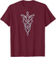 Lord of The Rings Arwen Necklace Small T-Shirt - T-Shirt | Maroon