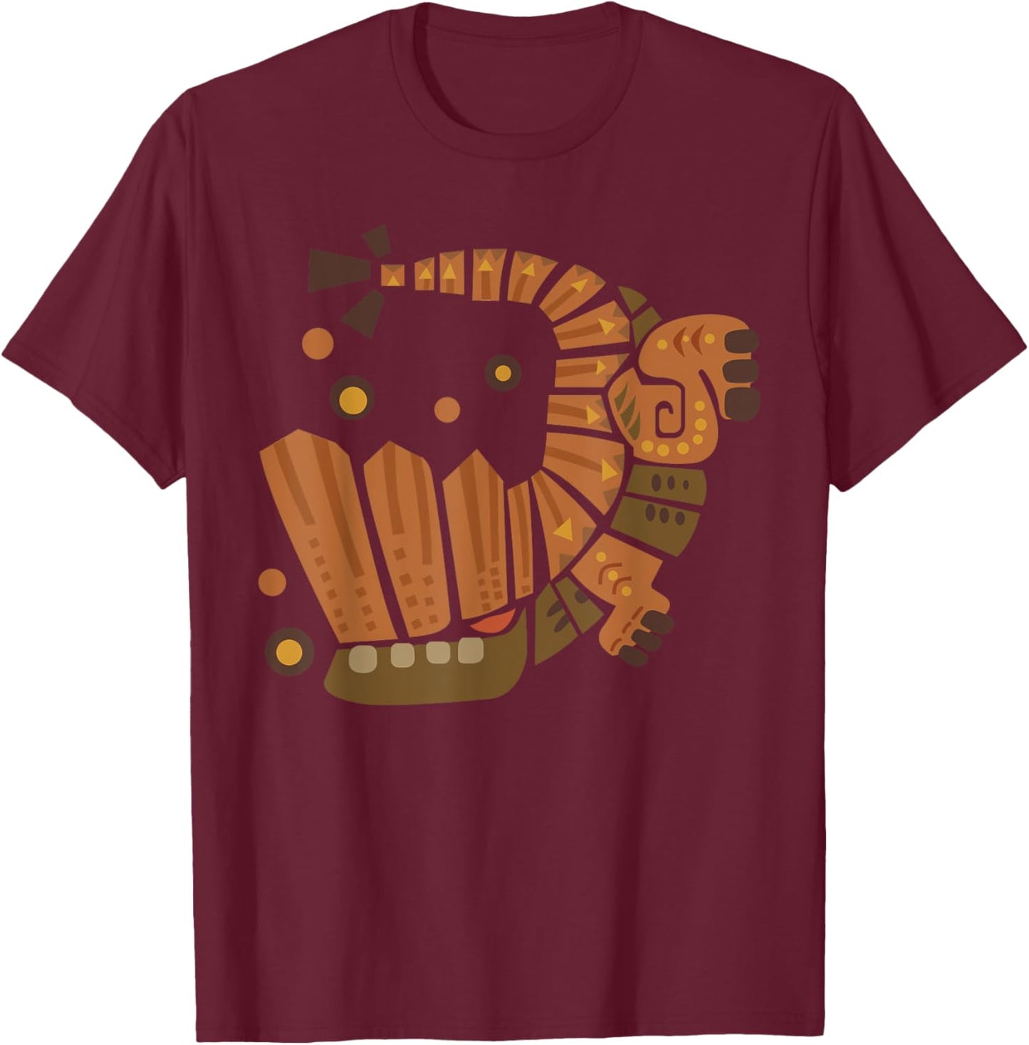 Barroth Monster T-Shirt - T-Shirt | Maroon