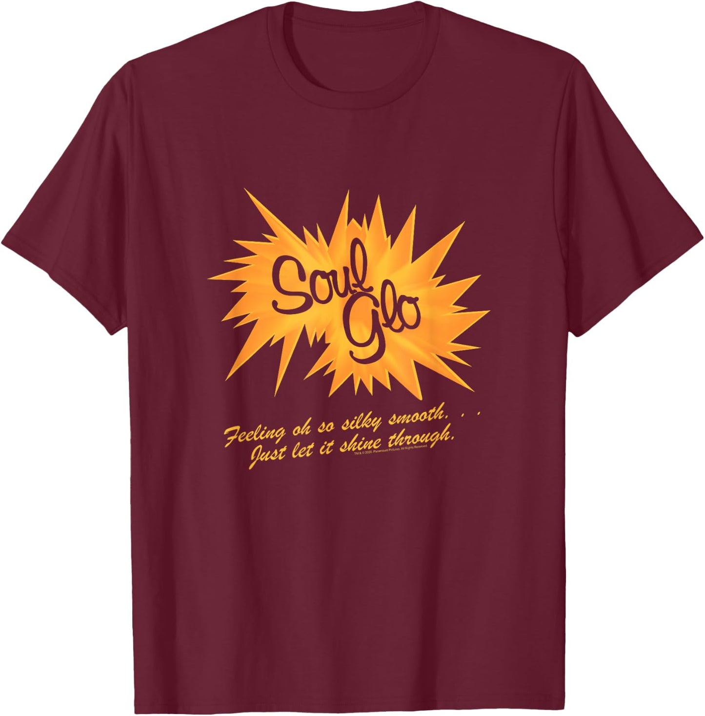 Coming to America Soul Glo Logo T-Shirt - T-Shirt | Maroon