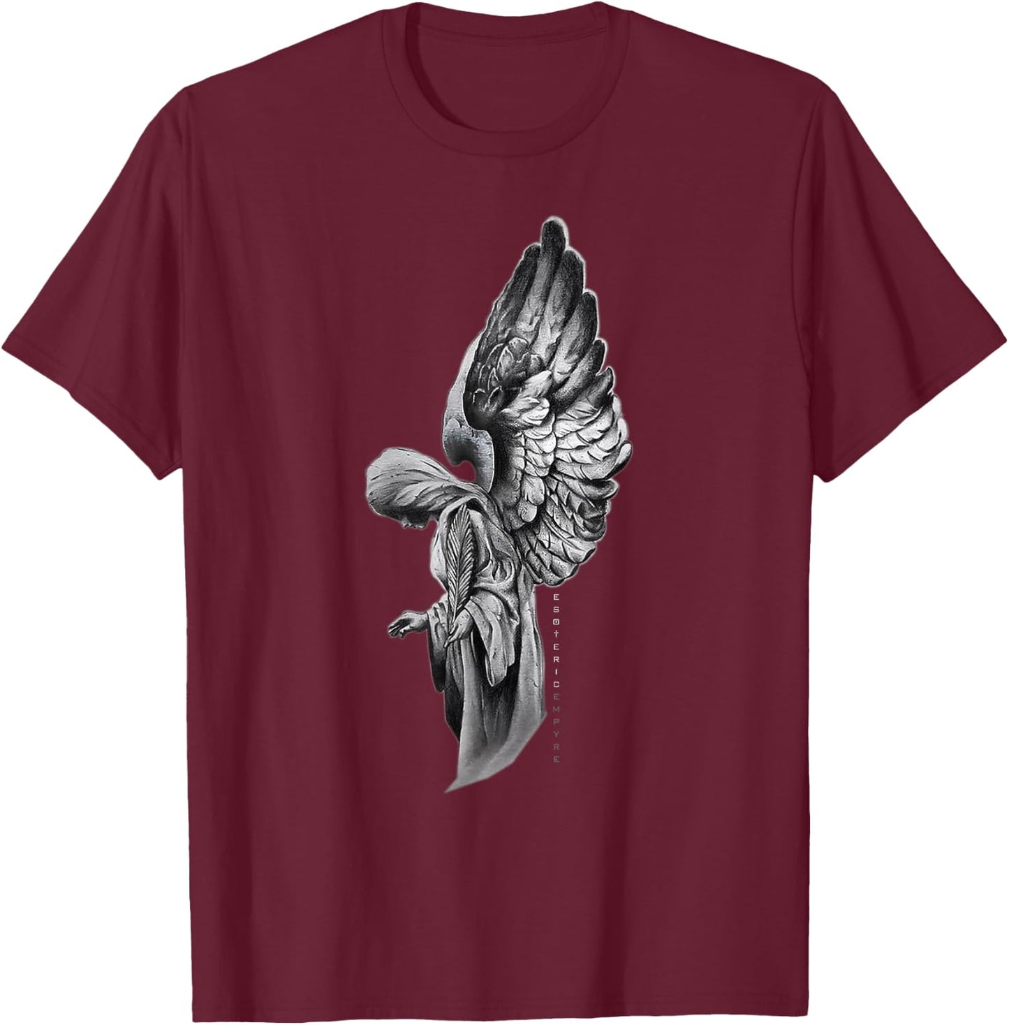 Angel Archangel Seraphim Kingdom T-Shirt - T-Shirt | Maroon