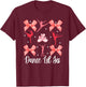 Dance Lil Sis Dance Little Sister Of A Dancer Little Sister T-Shirt - T-Shirt | Maroon