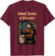 Martin Luther Reformation Simul Justus et Peccator Christian T-Shirt - T-Shirt | Maroon