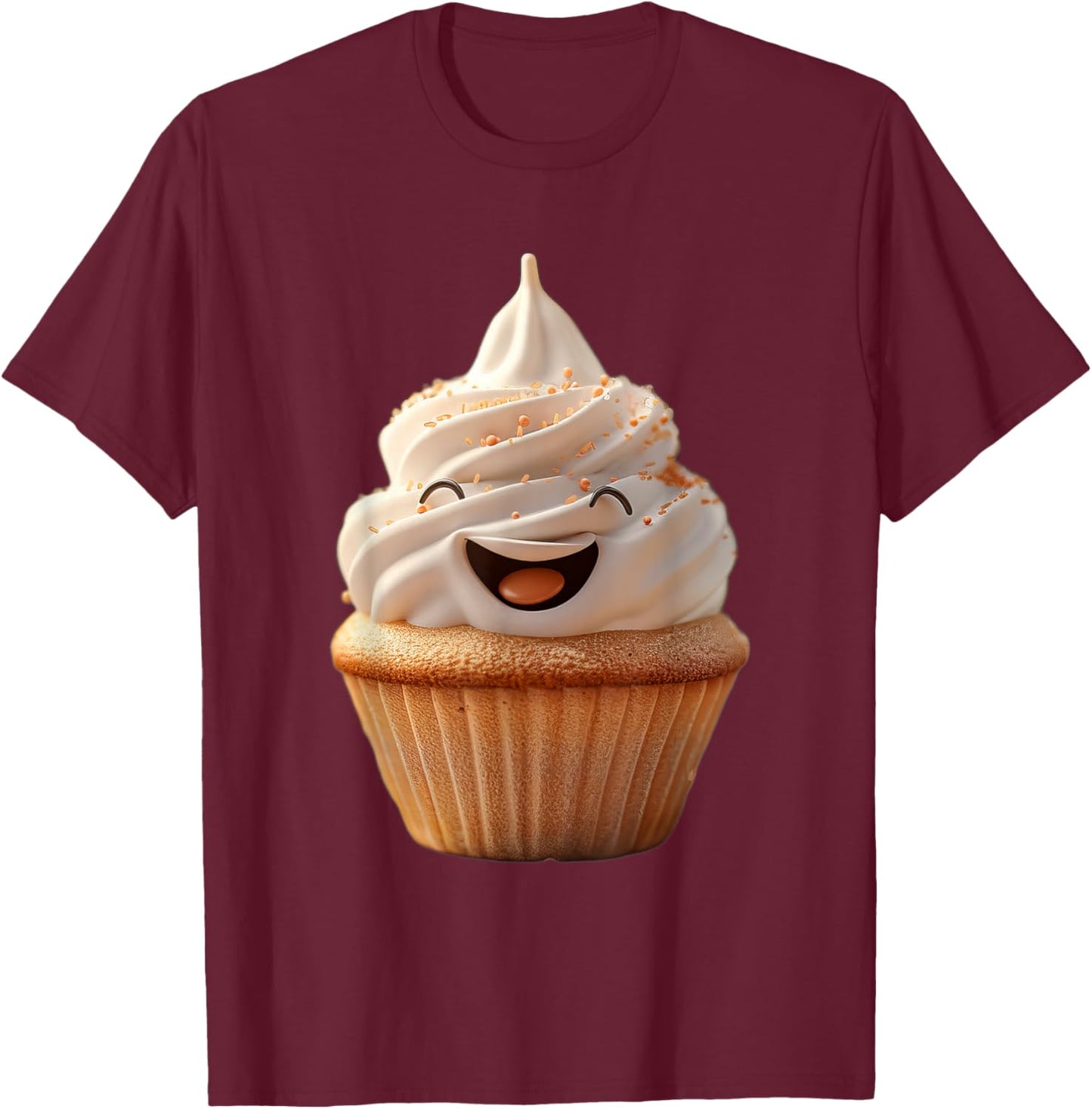 Cupcake T-Shirt - T-Shirt | Maroon