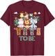 Soon To Be Titi Jungle Animal Safari Gender Reveal T-Shirt - T-Shirt | Maroon