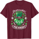 Shamrockin' Stethoscope Heartbeat Shamrock Clover The Scrubs T-Shirt - T-Shirt | Maroon