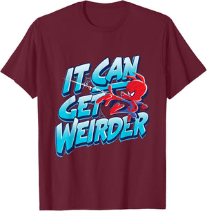 Marvel Spider-Man Into the Spider-Verse Peter Porker T-Shirt - T-Shirt | Maroon