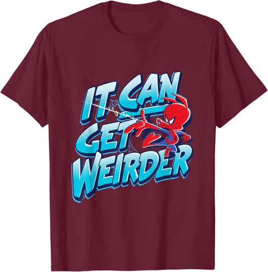 Marvel Spider-Man Into the Spider-Verse Peter Porker T-Shirt - T-Shirt | Maroon