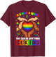 in A World Where You Can Be Anything Be Kind Gay Pride LGBT T-Shirt - T-Shirt | Maroon