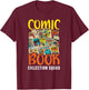 Comic Collector Comic Reader Reading Comic Books T-Shirt - T-Shirt | Maroon