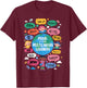 Proud to Teach Multilingual Learners Language T-Shirt - T-Shirt | Maroon