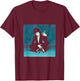 Singer PJ Harvey Photo Shoot By Simon Fowler T-Shirt - T-Shirt | Maroon