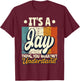 It's A Jay Thing You Wouldn't Understand T-Shirt - T-Shirt | Maroon