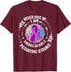 Pediatric Stroke Awareness Purple Ribbon Fight Warrior Kids T-Shirt - T-Shirt | Maroon