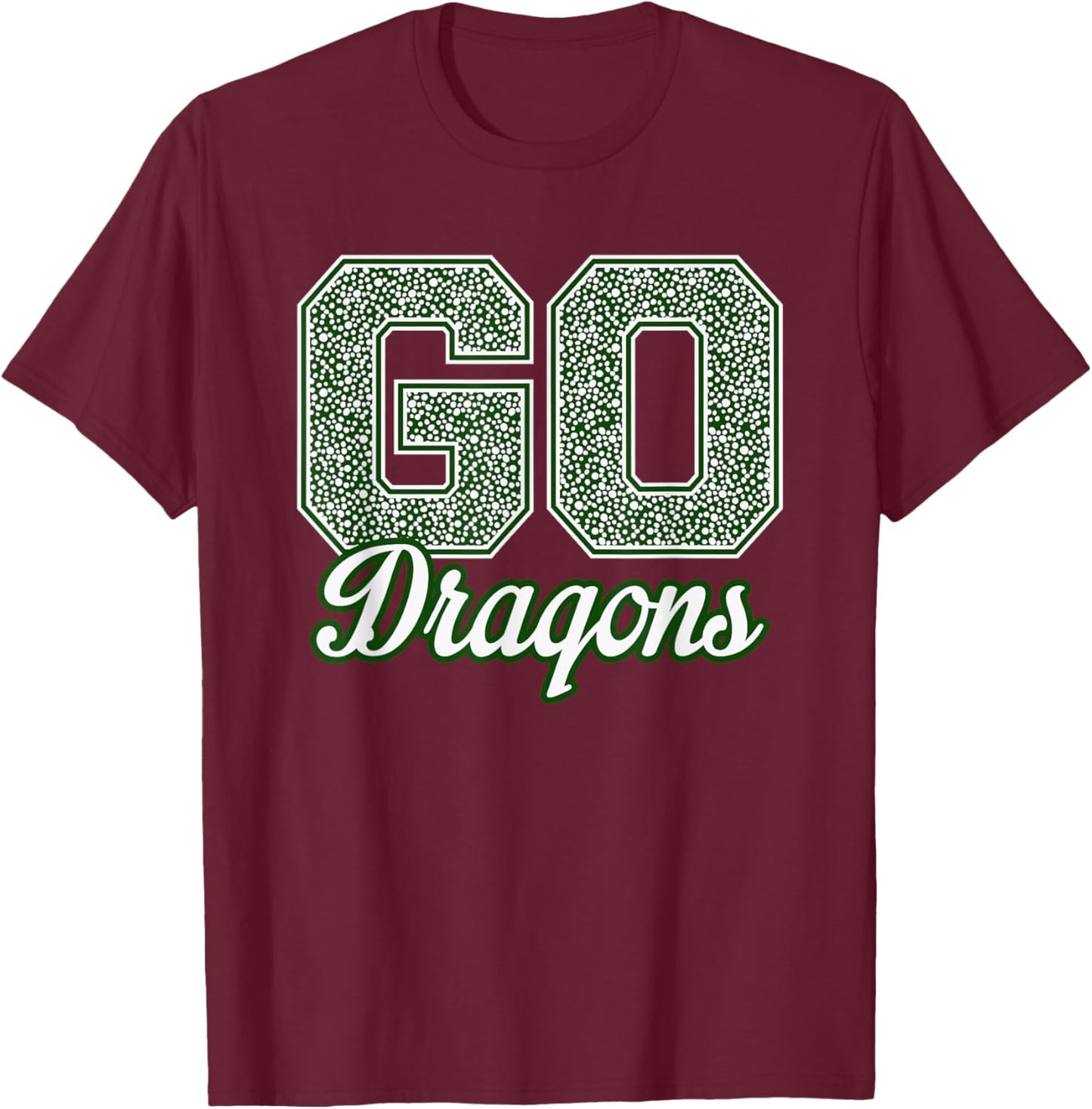 Southwest Dragons GO! School Pride T-Shirt - T-Shirt | Maroon