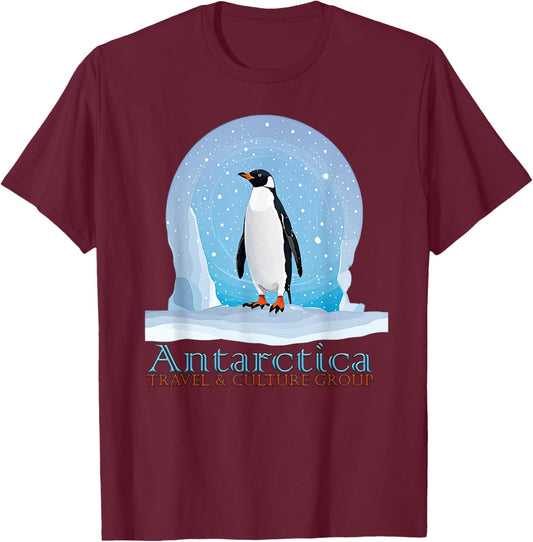 Antarctica T-Shirt - T-Shirt | Maroon
