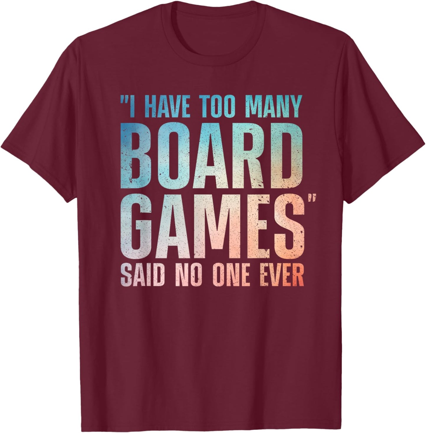 Funny Board Game Art Women Kids Board Gamer Gaming T-Shirt - T-Shirt | Maroon