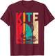 Kiteboarding Kitesurfen T-Shirt - T-Shirt | Maroon