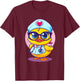 Rubber Duck Nurse Medical Rubber Duck Stethoscope Nursing T-Shirt - T-Shirt | Maroon