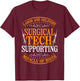 Laboratory and Delivery Surgical Tech T-Shirt - T-Shirt | Maroon