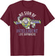 Disney Pixar Toy Story Buzz Lightyear Intelligent Life T-Shirt - T-Shirt | Maroon