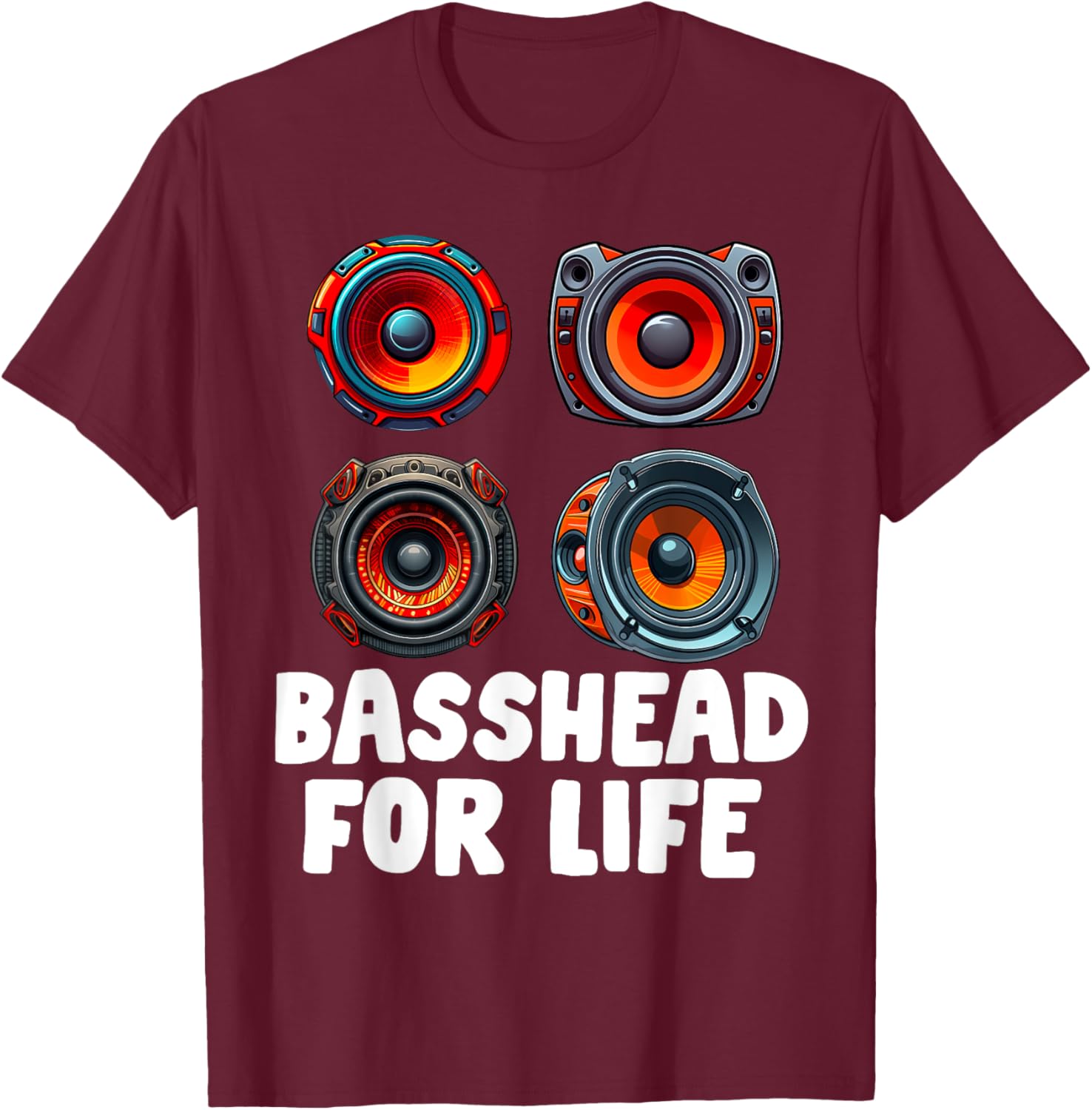 Car Stereo For Audio Installer Speakers Car Bass Audiologist T-Shirt - T-Shirt | Maroon