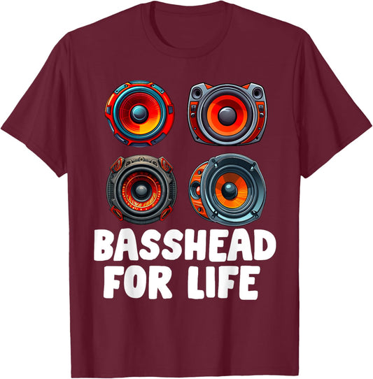 Car Stereo For Audio Installer Speakers Car Bass Audiologist T-Shirt - T-Shirt | Maroon