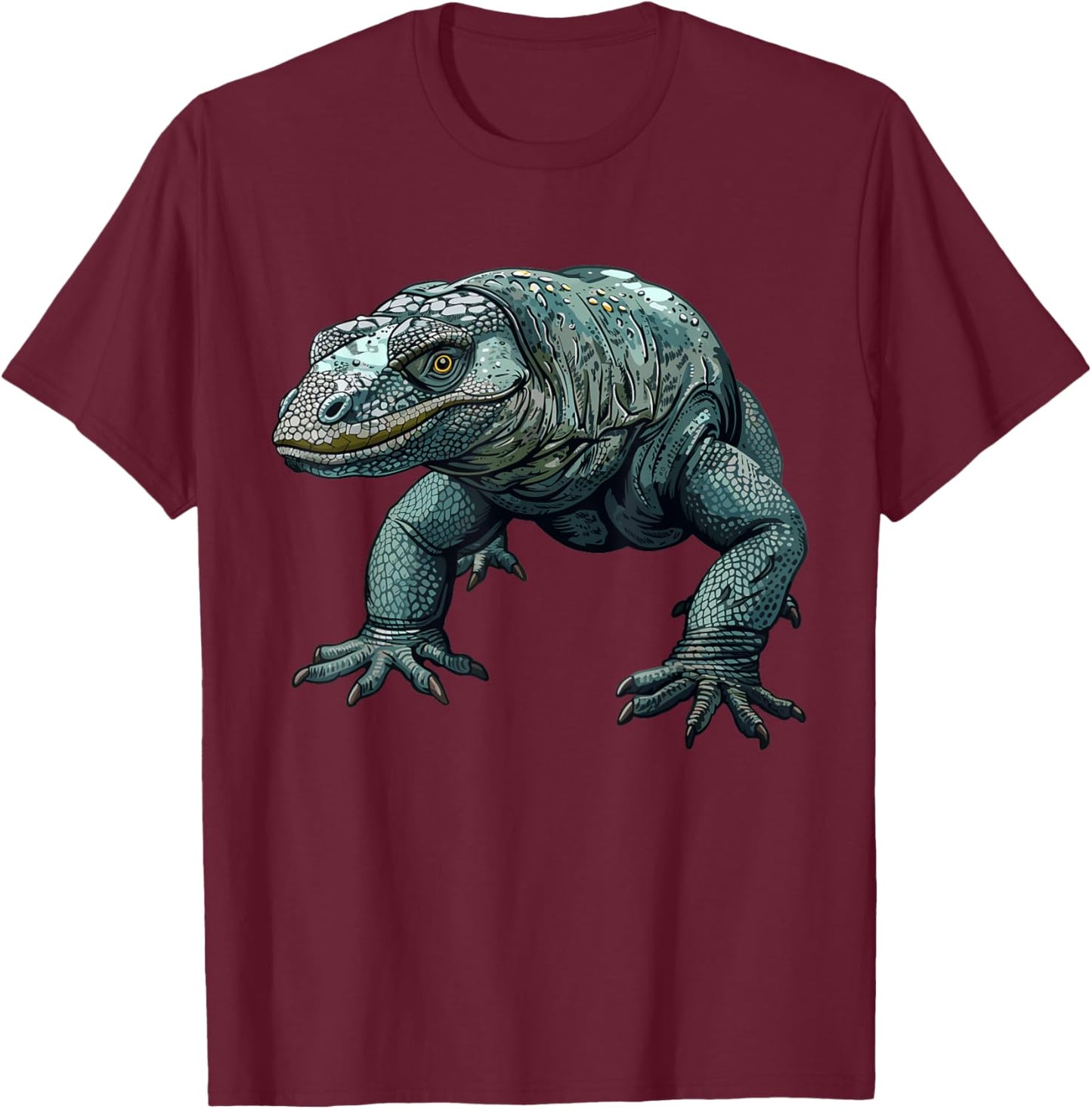 Komodo dragon T-Shirt - T-Shirt | Maroon