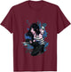 Marvel X-Men X-23 Claws Out Sassy Portrait T-Shirt - T-Shirt | Maroon