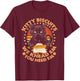 Kitty Biscuits We Knead Em You Need Em Cats Baking Lover T-Shirt - T-Shirt | Maroon