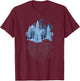 Trees Outdoor Wildlife Nature Reflection Forest T-Shirt - T-Shirt | Maroon