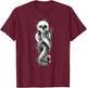 Harry Potter Dark Mark Watercolor T-Shirt - T-Shirt | Maroon