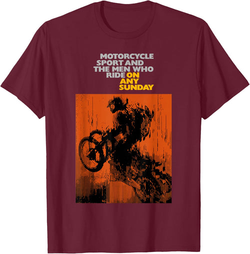 On Any Sunday 1971 Vintage Motorcycle Movie Poster