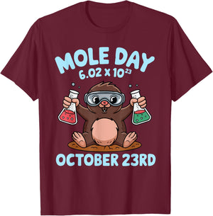 National Mole Day Animal Mammal Mole Whisperer T-Shirt - T-Shirt | Maroon